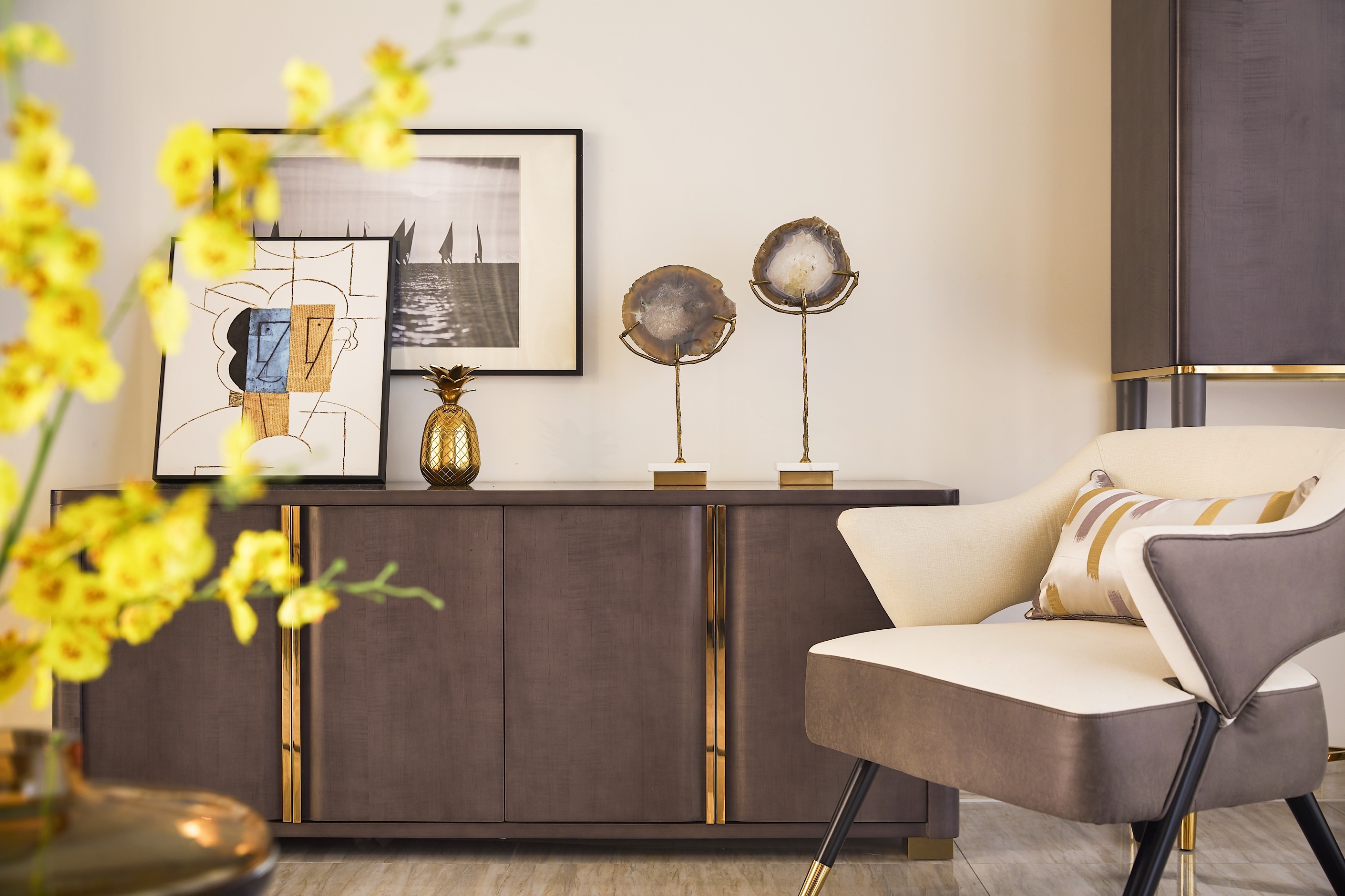 龍湖九里晴川-現(xiàn)代簡約-臥室設計效果圖