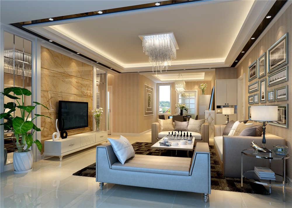 龍湖九里晴川-現(xiàn)代簡(jiǎn)約-臥室設(shè)計(jì)效果圖