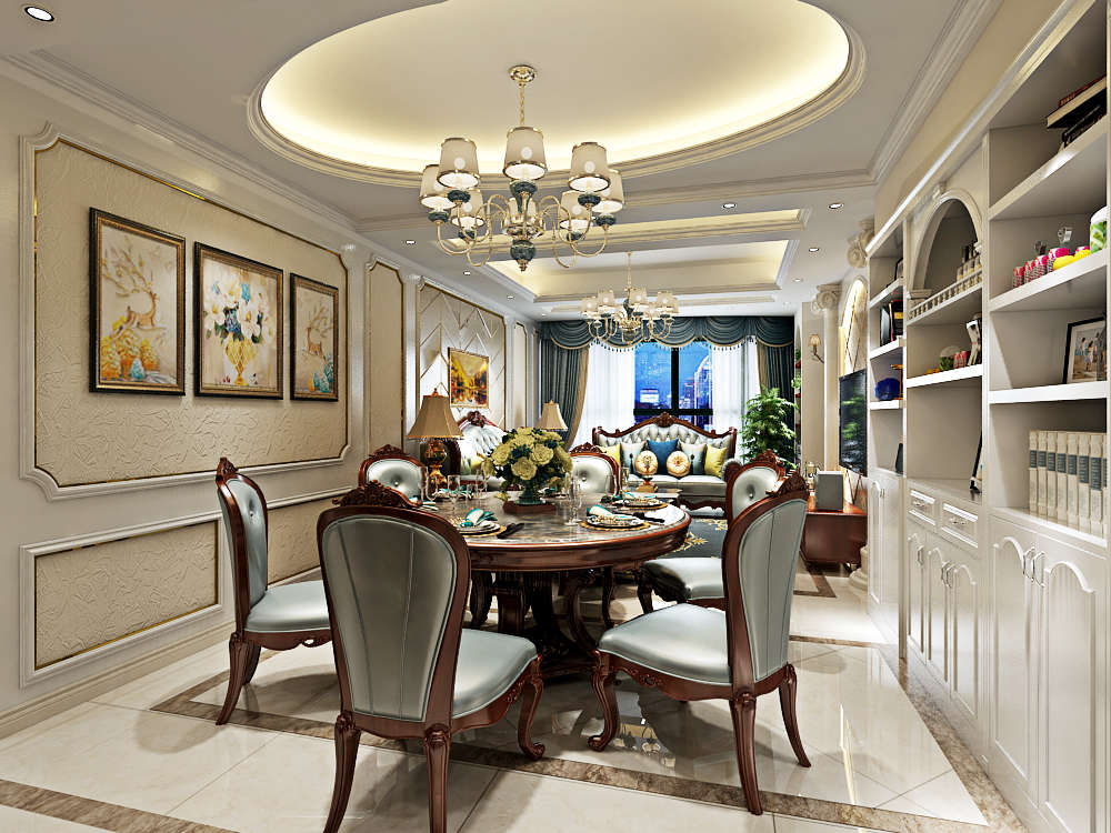 龍湖九里晴川-現(xiàn)代簡約-臥室設計效果圖